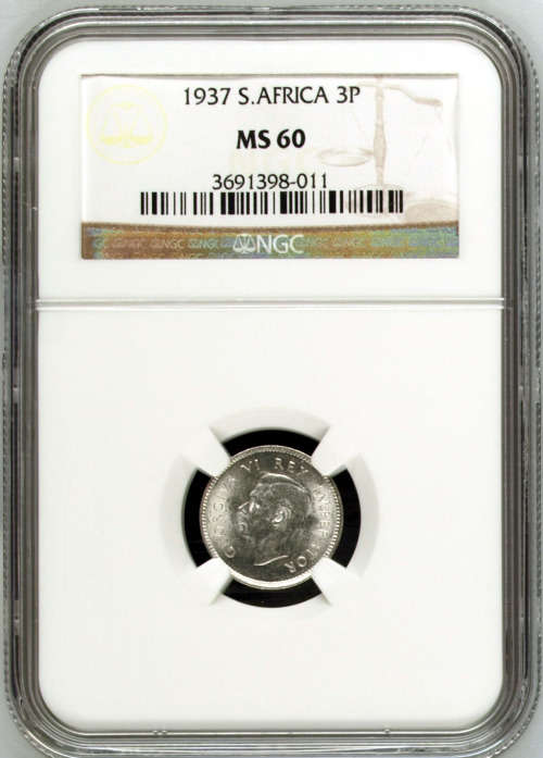 1937 UNION COIN "Mint State" Graded By NGC